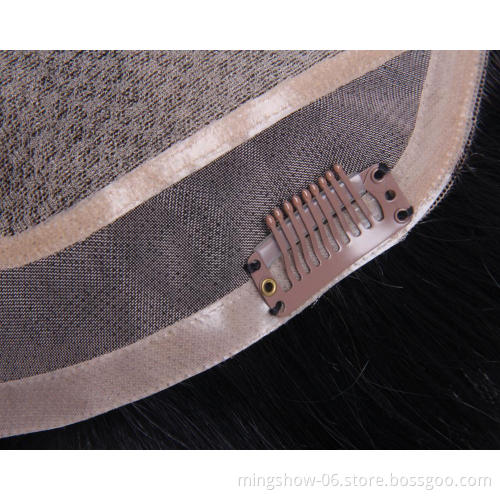 Top quality men hair toupee  for men, 	cheap swiss lace men toupee